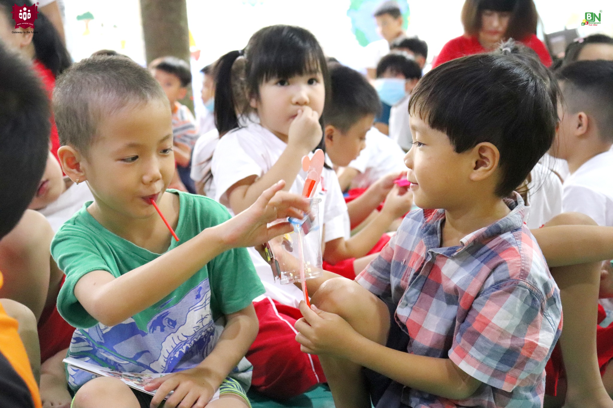 "Hành trình trao yêu thương" của các bé mầm non WIS