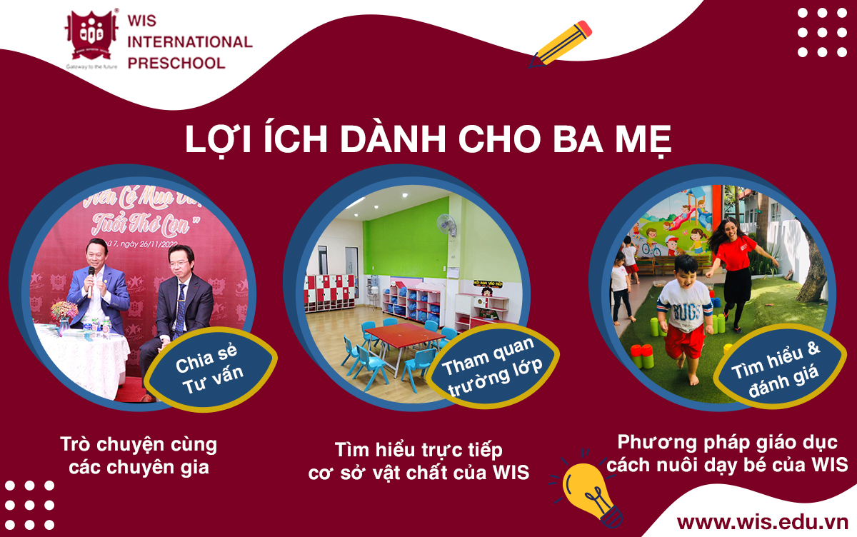 Chương trình Cà phê cùng con tại trường mầm non WIS